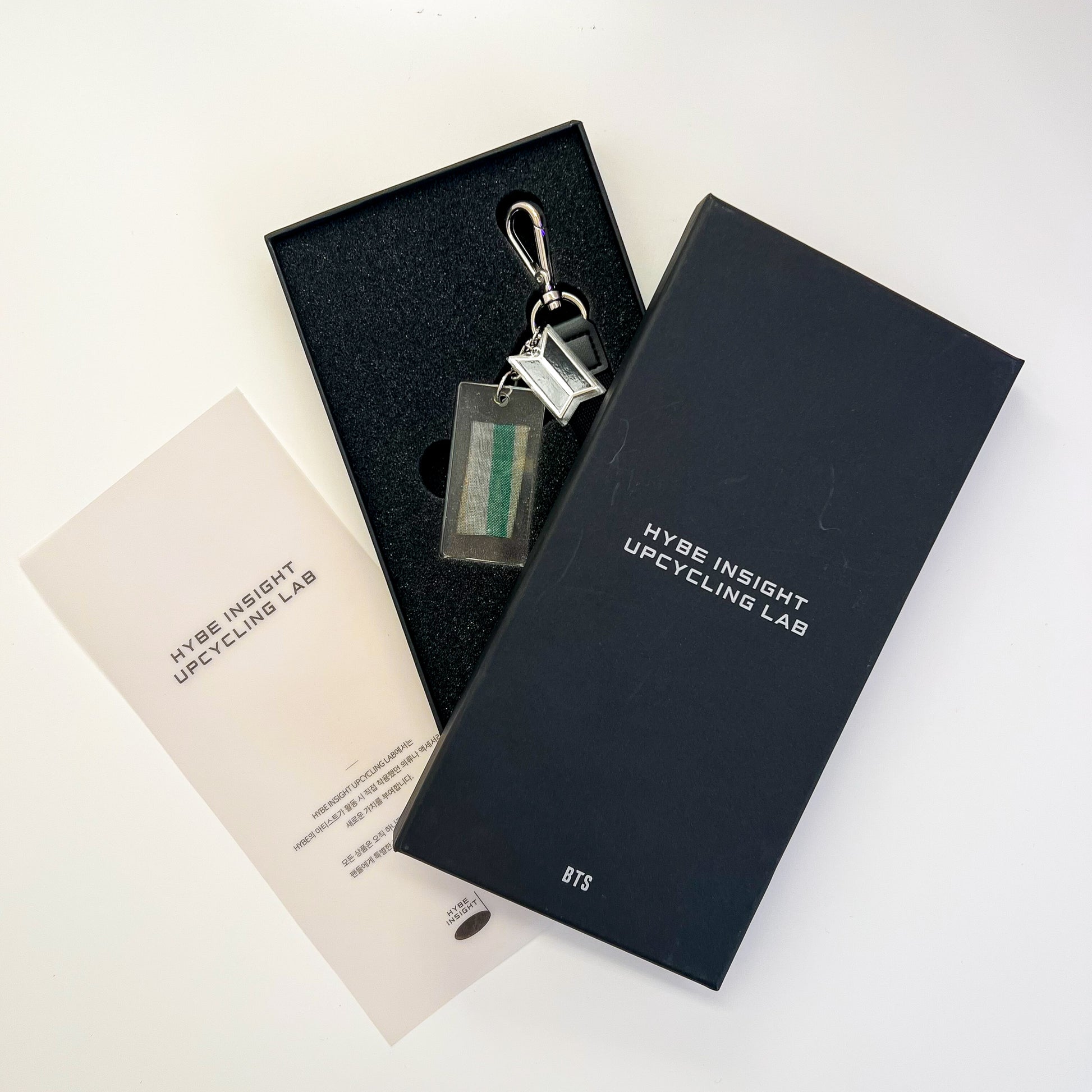 BTS HYBE Insight UPCYCLING KEYRING | UK FREE SHIPPING