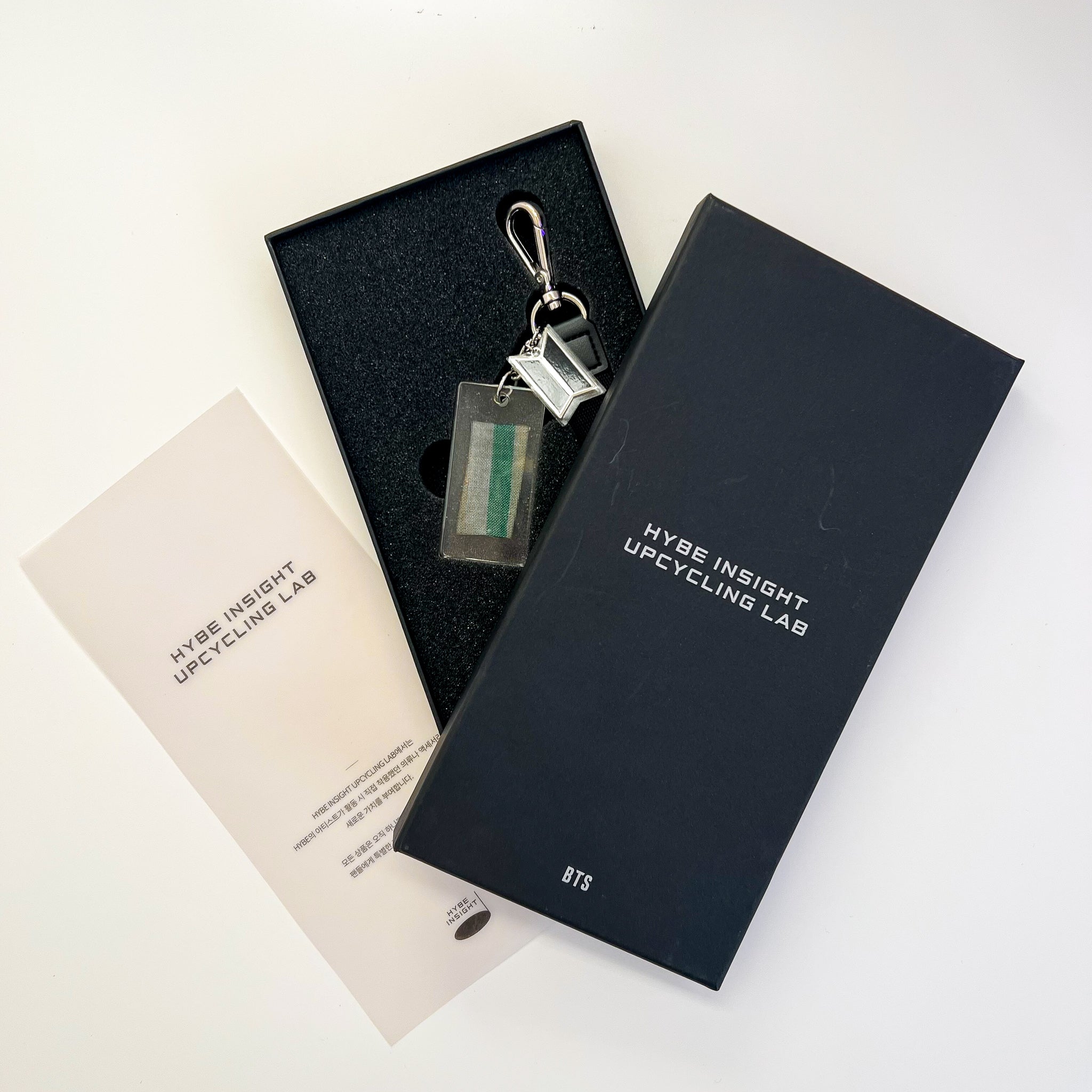 HYBE INSIGHT BTS Upcycling Keyring | UK Free Tracked Shipping 
