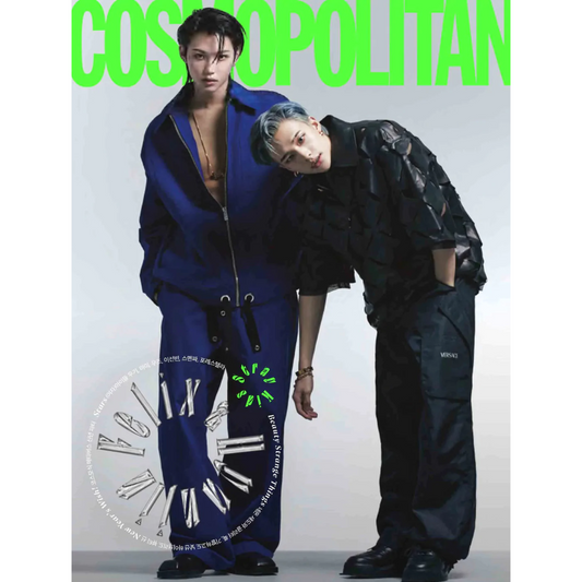 STRAY KIDS COSMOPOLITAN 2023 MAGAZINE Cover B