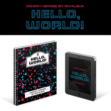 Load image into Gallery viewer, UK Free shipping for Xdinary Heroes Mini Album Vol.1 [Hello, world!] random album version. Pre-order benefit poster &amp; polaroid available. Buy from a huge collection of official merch at the best online kpop store marketplace in Manchester UK Europe. Our shop stocks BTS BT21 TXT Blackpink. GAON &amp; Hanteo Korean charts.
