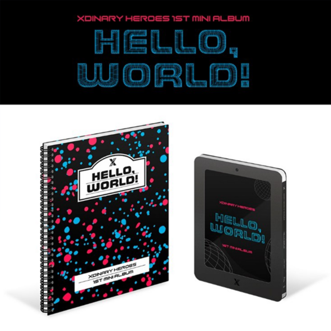 UK Free shipping for Xdinary Heroes Mini Album Vol.1 [Hello, world!] random album version. Pre-order benefit poster & polaroid available. Buy from a huge collection of official merch at the best online kpop store marketplace in Manchester UK Europe. Our shop stocks BTS BT21 TXT Blackpink. GAON & Hanteo Korean charts.