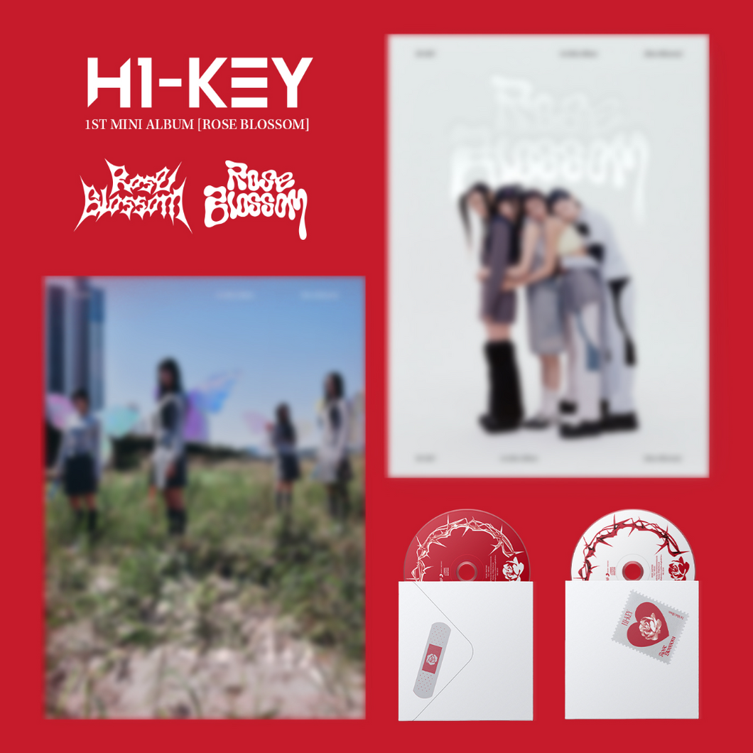 H1-KEY Rose Blossom | UK Kpop Album Shop | FREE SHIPPING