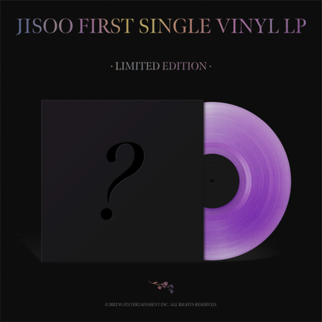 JISOO FIRST SINGLE ALBUM LP Vinyl | UK FREE SHIPPING
